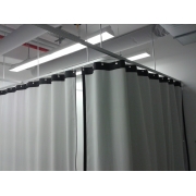 Laser safety curtains