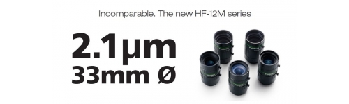 12Mpx -2/3" - 1.1" C mount lenses