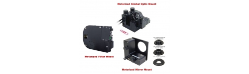 Motorized optical mounts