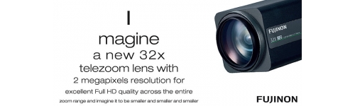 Full HD 32x motorized zoom lenses